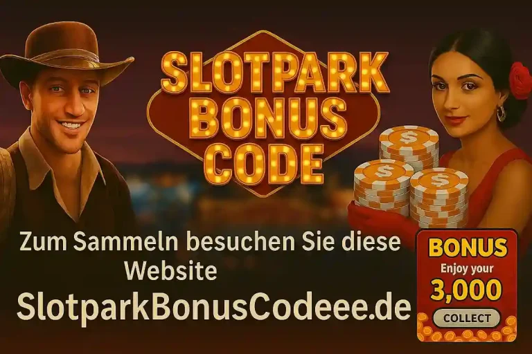 slotpark bonus code heute